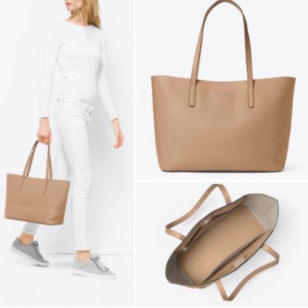 Michael Kors Emry Large Leather Tote Bag